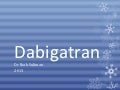 Dabigatran