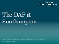 The DAF at Southampton, by Harry Gibbs