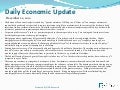 Daily Economic Update, December 22, 2010