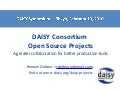 DAISY Consortium Open Source Projects