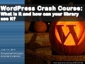 Wordpress Basics