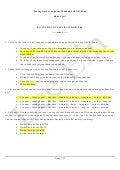 80 câu hỏi trắc nghiệm 6 bài chính trị (có đáp án)