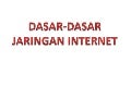 Dasar dasar jaringan internet