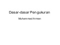 Dasar2 Pengukuran For Student