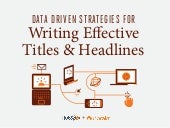 Data-Driven Strategies for Writing ...