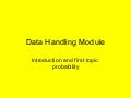 Data Handling