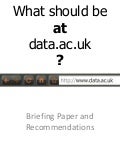 data.ac.uk briefing paper