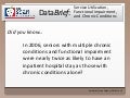 DataBrief No. 25:  Service Utilization Functional Impairment and Chronic Conditions
