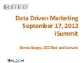 Data Driven Marketing Fundamentals