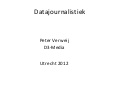Datajournalistiek