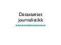 Datajournalistikk Bergen Open