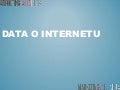 Data o internetu