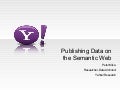 Publishing data on the Semantic Web