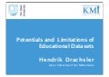Potentials and Limitations of Educational Datasets
