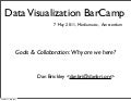 Data Viz Barcamp, Amsterdam