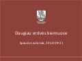 Akcijos "Daugiau erdvės kiemuose" pristatymas