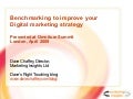 Benchmarking Digital Marketing Strategy