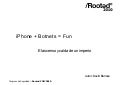 David Barroso - iPhone + Botnets = FUN! [RootedCON 2010]