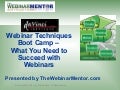 Da vinci inst webinar bootcamp what you need to succeed