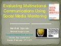Davos. rev 2 6-2010 -marshallsponder - setting up measuring optimizing international social media campaigns