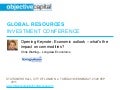 Economic Outlook - what's the impact on commodities?