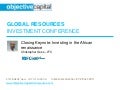 Investing in the African renaissance