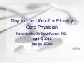 Day in the life of a primary care for pdr net   p pt version 4