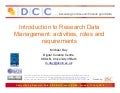 Introduction to research data management