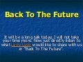Day Trading Blog : Back to The Future