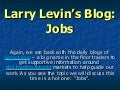 Day Trading Blog :  Jobs