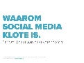 Waarom social media klote is voor Douglas & Breitner