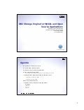 DB2 Storage Engine for MySQL and Open Source Applications Session