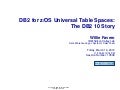 DB2 10 Universal Table Space - 2012-03-18 - no template