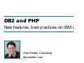 DB2 and PHP best practices on IBM i