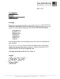 DBCC Letter Regarding Paid Links