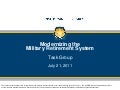 Military Retirement Changes - Defense Business Board Proposal