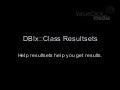 DBIC 2 - Resultsets