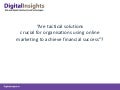 Aligning Online Marketing Strategies with  Business Objectvies