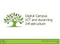 Digital Campus ICT and eLearning Infrastructure