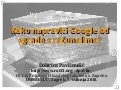 Kako napraviti Google od zgrade sa računalima?