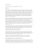 DCFT Response