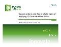 Success Story and Future Challenges of Applying Qt for Embedded Linux