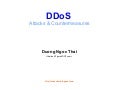 DDoS Attacks and Countermeasures