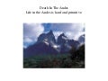 Death In The Andes