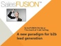 SalesFUSION Webinar - The Death of Cold Calling
