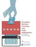 The GOP dirty games of voter suppression. 