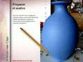Taller- Como decorar un jarron con textura de granito
