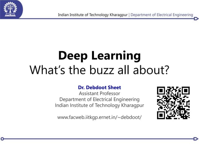Deep Learning - What's the buzz all...