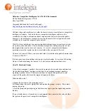 Defensive Competitive Intelligence In A Web 2.0 Environment