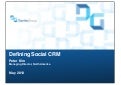 2010 | Defining Social CRM